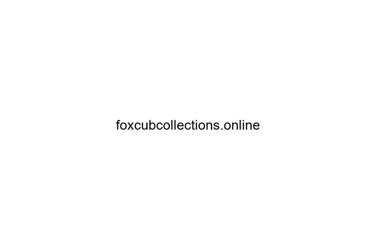 foxcubcollections online