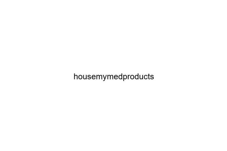 housemymedproducts