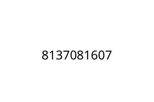 8137081607