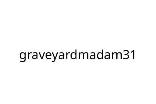 graveyardmadam31