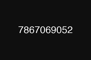 7867069052