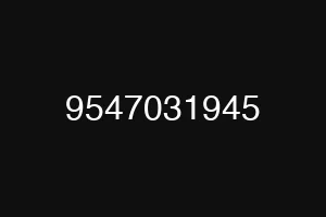 9547031945