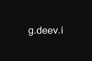 g.deev.í