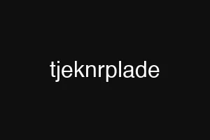 tjeknrplade