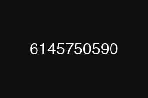 6145750590