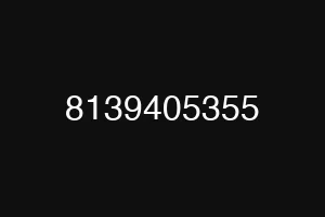 8139405355