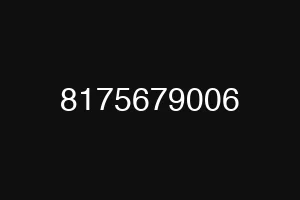 8175679006